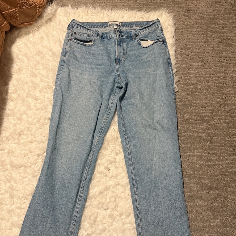 Abercrombie Jeans 90’s Curve love baggy - Picture 4 of 5